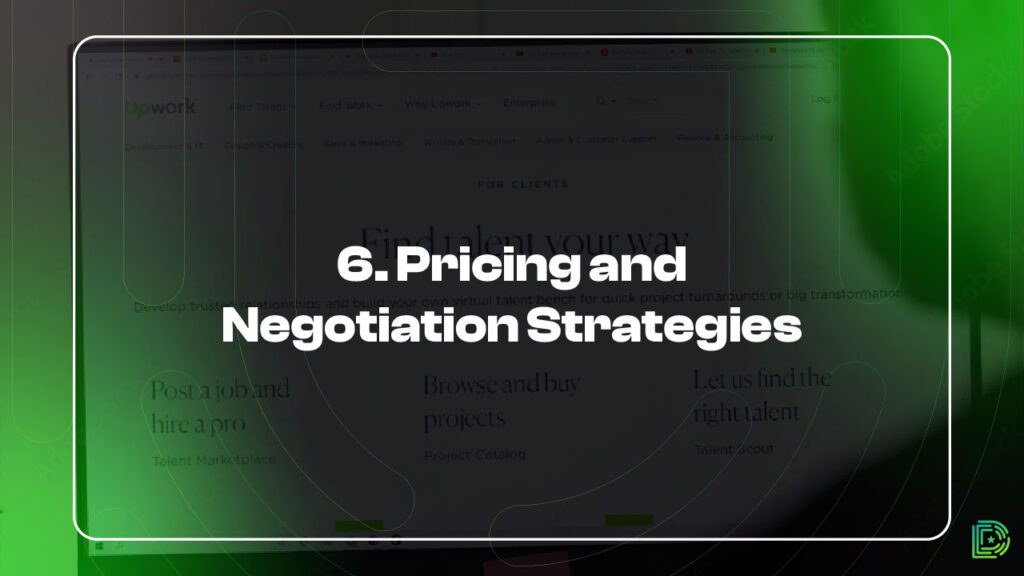 6. Pricing and Negotiation Strategies